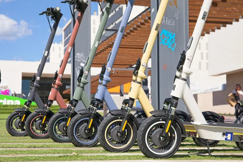 presión ruedas patinete eléctrico